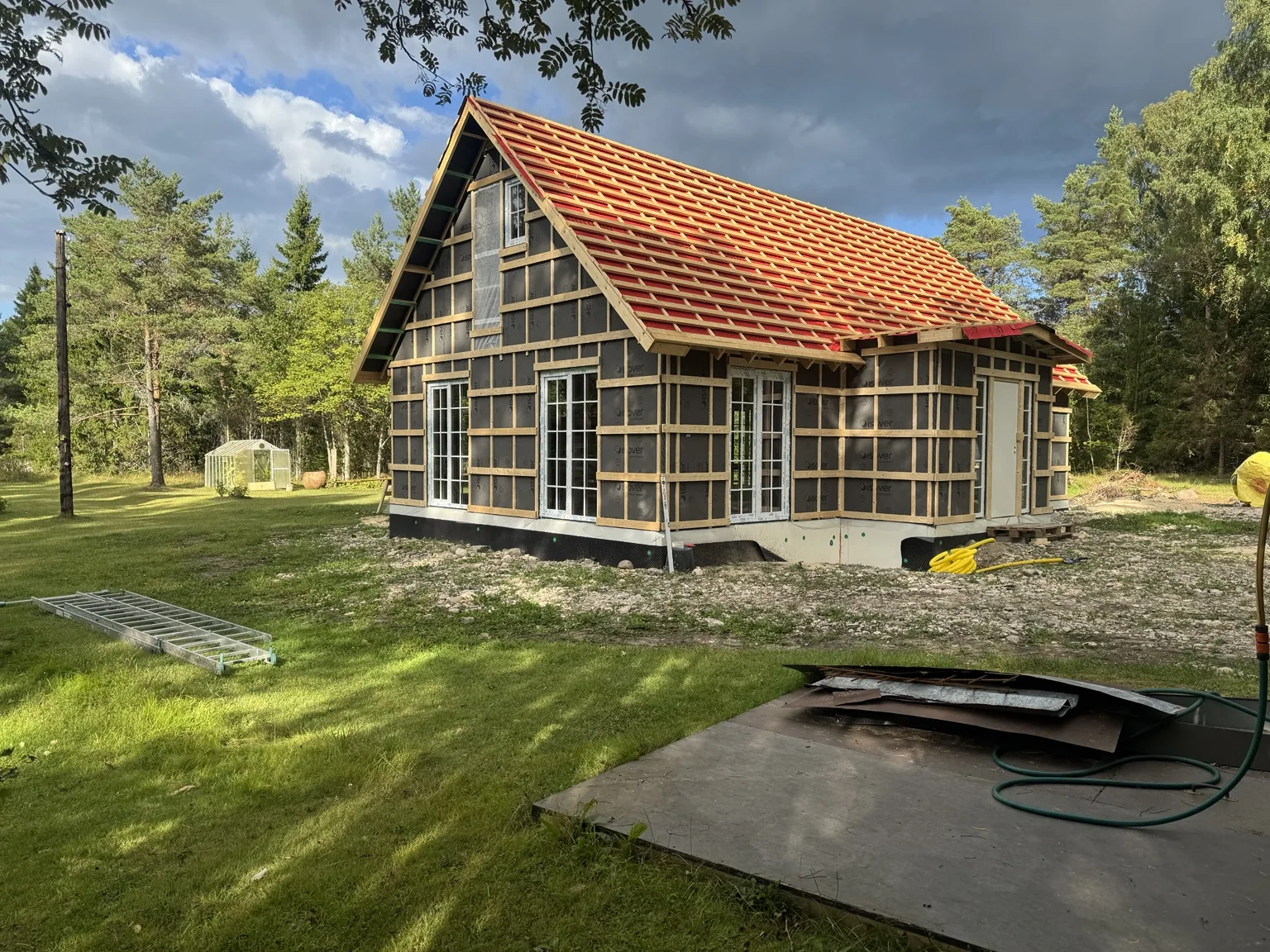 Katuse- ja fassaaditööd – Rarero OÜ tööfoto